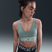 Stanik sportowy Nike Pro Indy Plunge HF7324-017